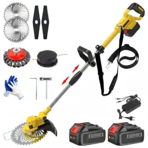 Cordless Grass Trimmer 12V with 3 Blades