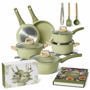 Premium Ceramic Cookware Set 12-Piece